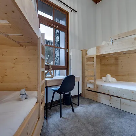 Apartman Skis Aux Pieds Avec Piscine Et - Fr-1-686-41 Bourg-Saint-Maurice